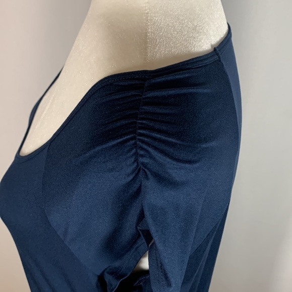 Columbia Omni Freeze Zero Navy Blue T-Shirt - Picture 4 of 8